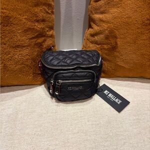 NWT MZ Wallace Black Micro Crosby Bag
